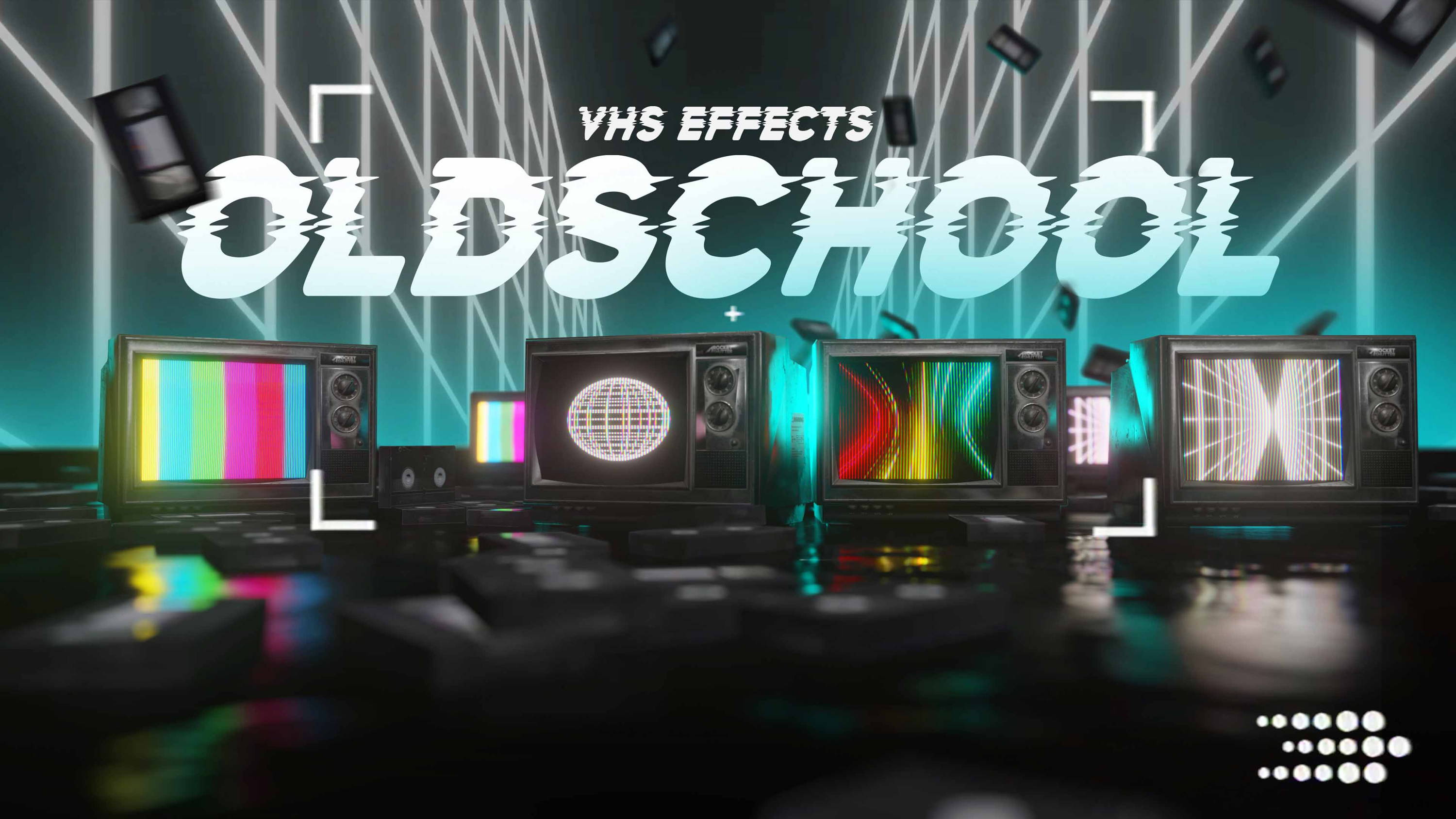 VHS VFX Asset Pack rocketshutterdigital